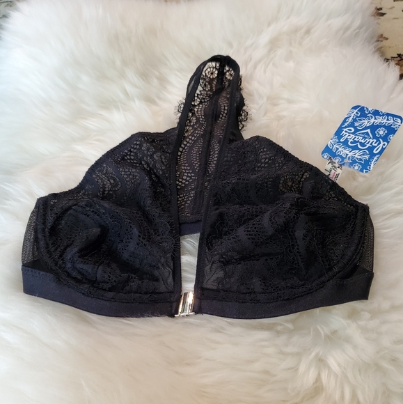 32B Black Free People bralette - Picture 1 of 6
